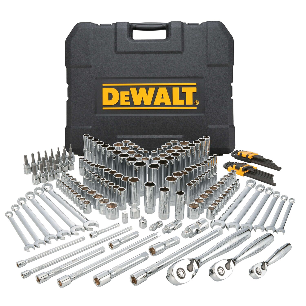 DWMT 204PC MECHANICS TOOLS SET