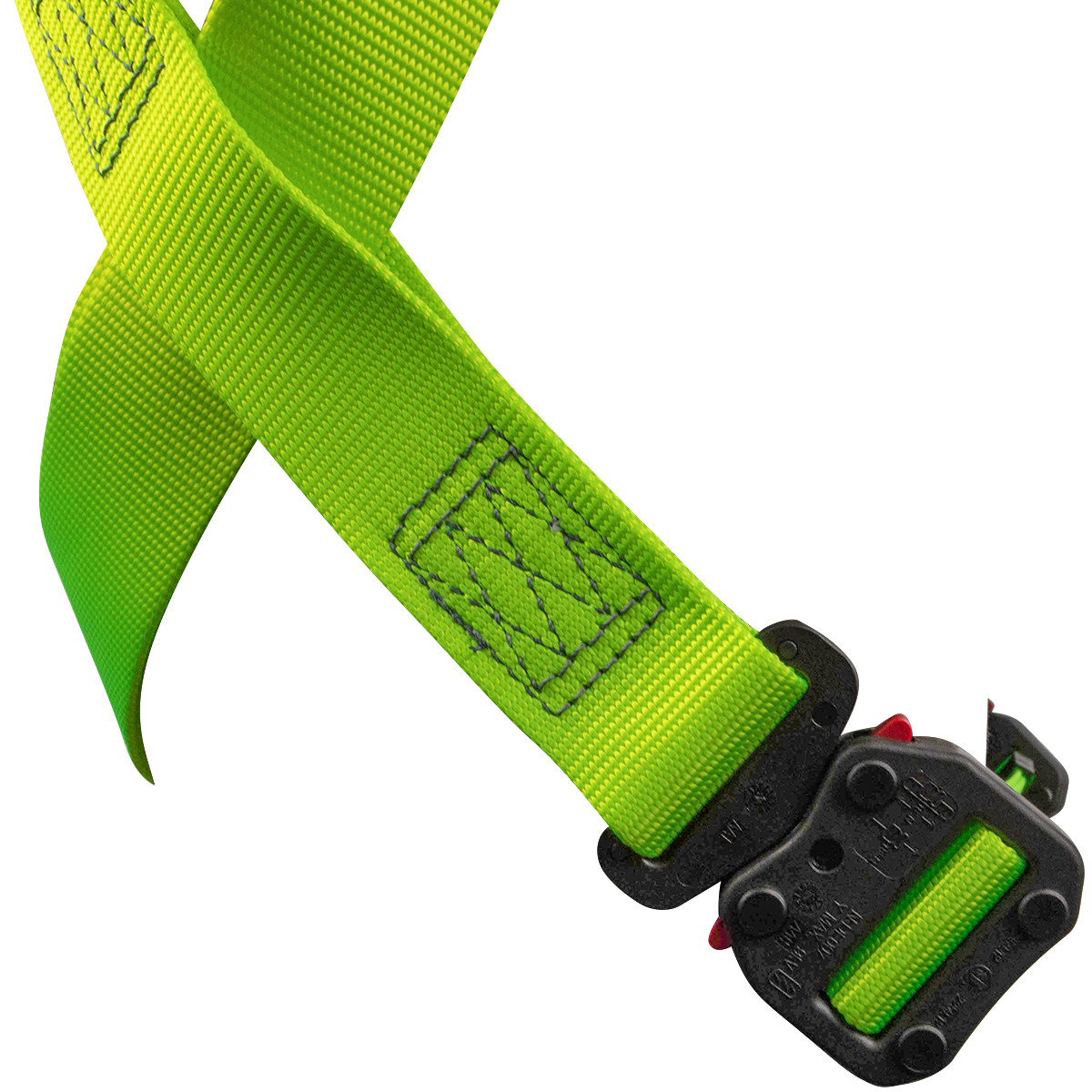 SAFEWAZE PRO+ Arc Flash Dielectric Harness with Pass through Dielectric on Chest and Quick-Connect Legs: 3XL