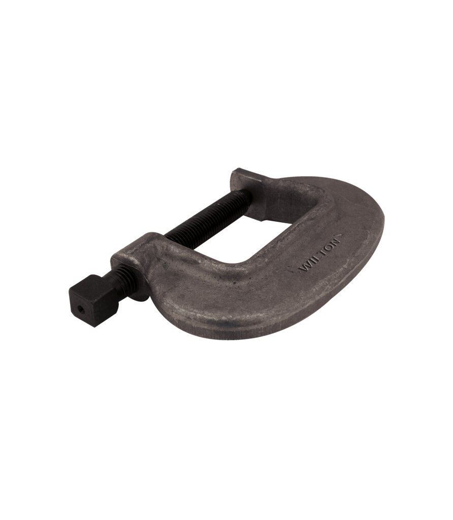 WILTON 12-FC, "O" Series Bridge C-Clamp - Full Closing Spindle, 0" - 12-1/4" Jaw Opening, 4-1/4" Throat Dep