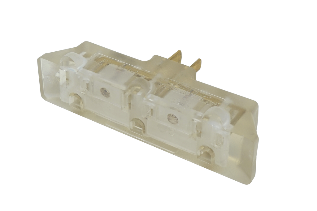 Woods ADAPTER, TRADESMAN CLEAR LIGHTED TRIPLE OUTLET 4/BX