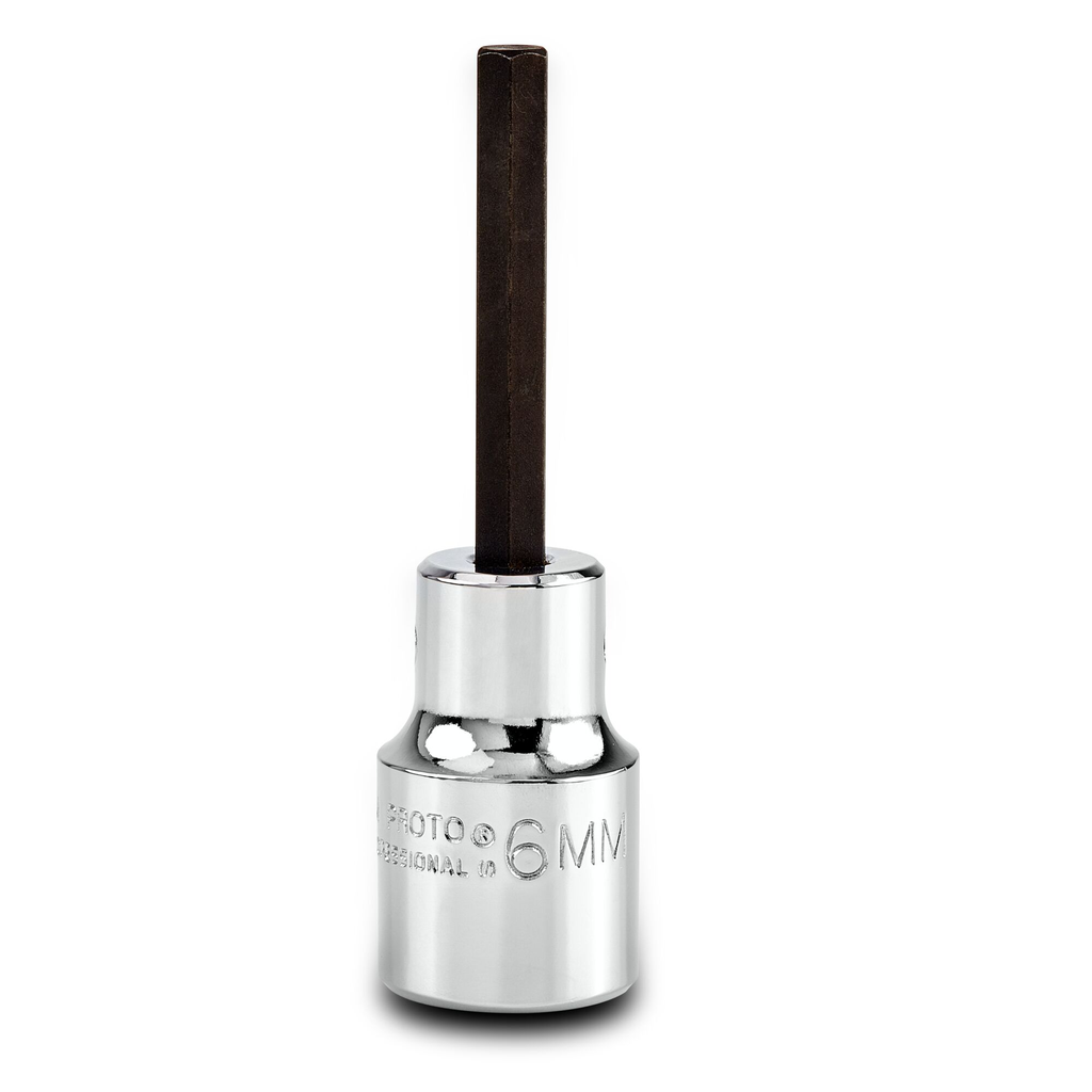 PROTO Skt Hex Bit 1/2 Dr 6Mm
