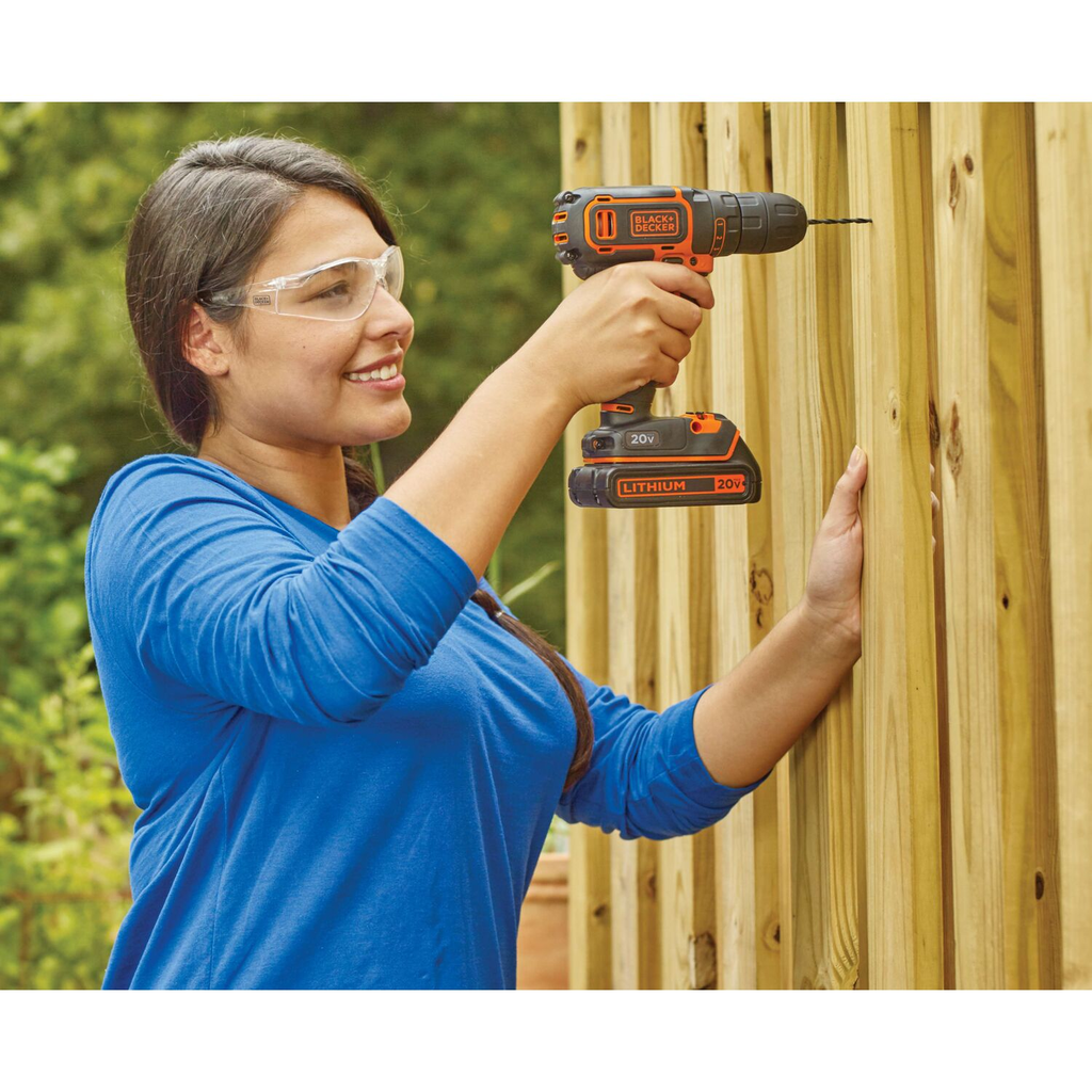 BLACK+DECKER 20v Single Speed Drill/Driver