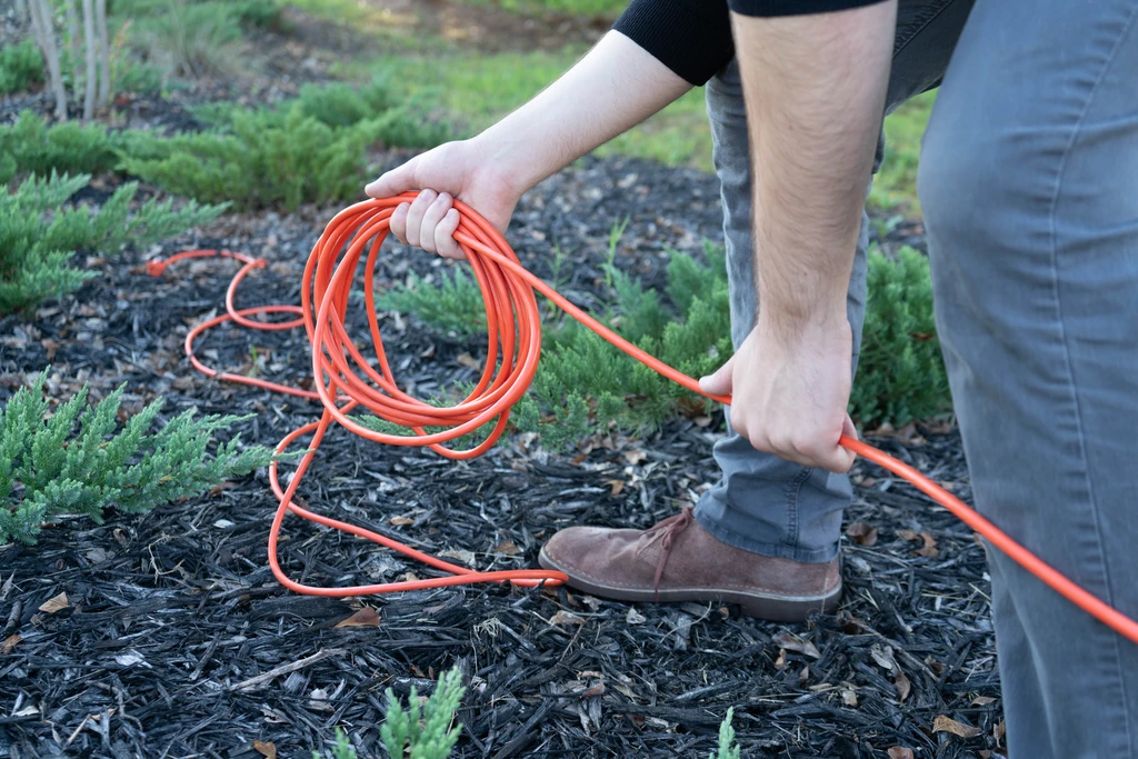 Woods CORD SET, 16/3 100' SJTW ORANGE