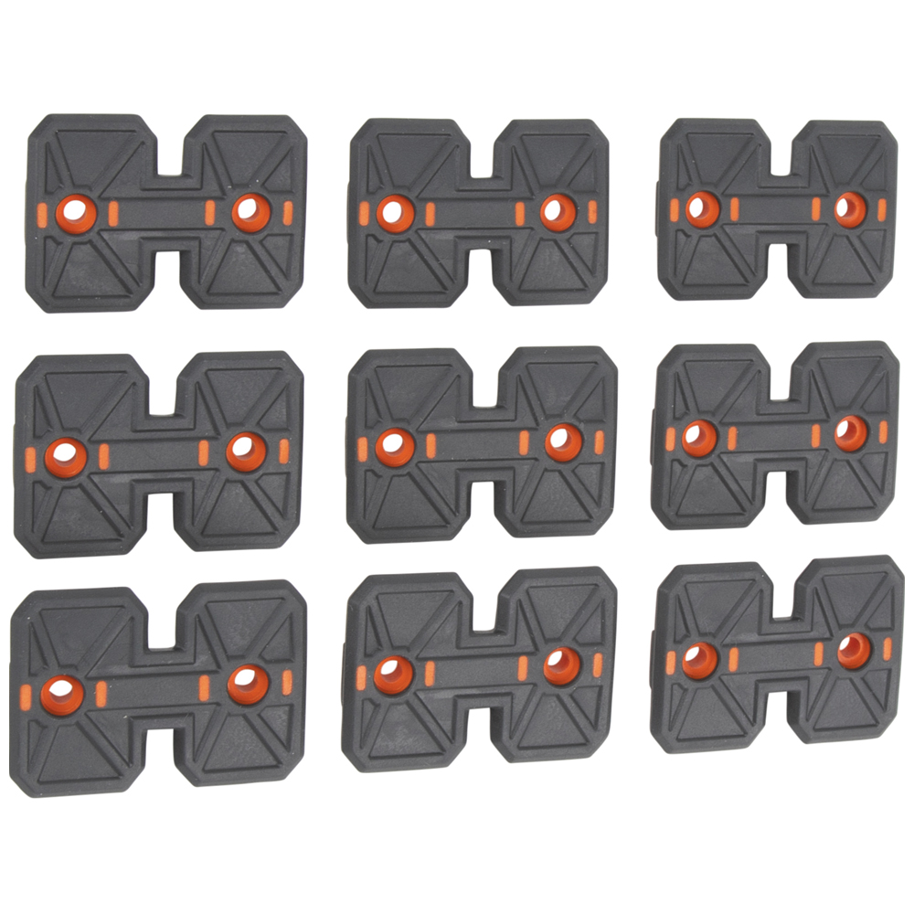 Hard Tool Module Flaps, Rail System, 9-Pack