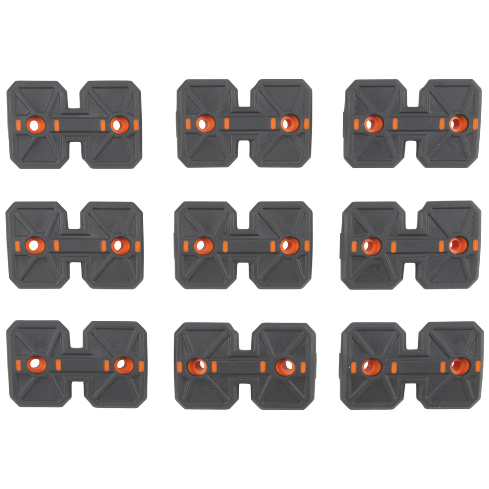 Hard Tool Module Flaps, Rail System, 9-Pack