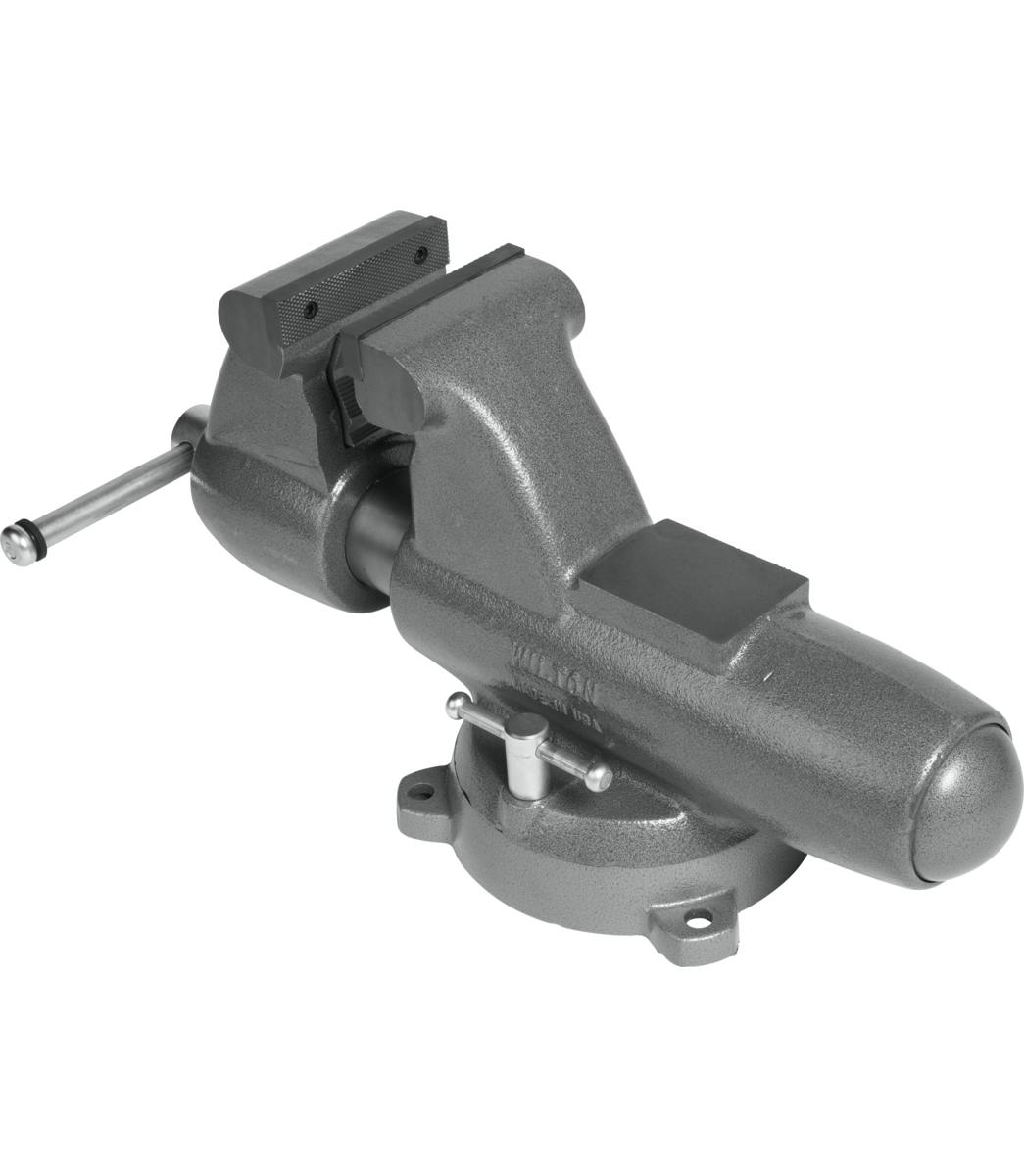 WILTON C3, Combination Pipe And Bench 6" Jaw Round Channel Vise with Swivel Base