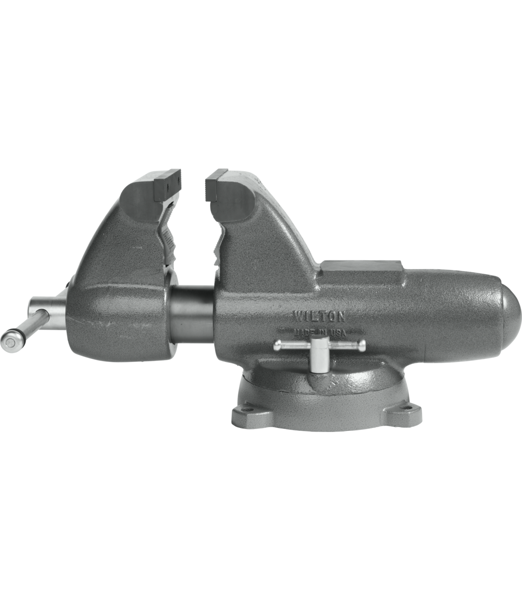 WILTON C3, Combination Pipe And Bench 6" Jaw Round Channel Vise with Swivel Base
