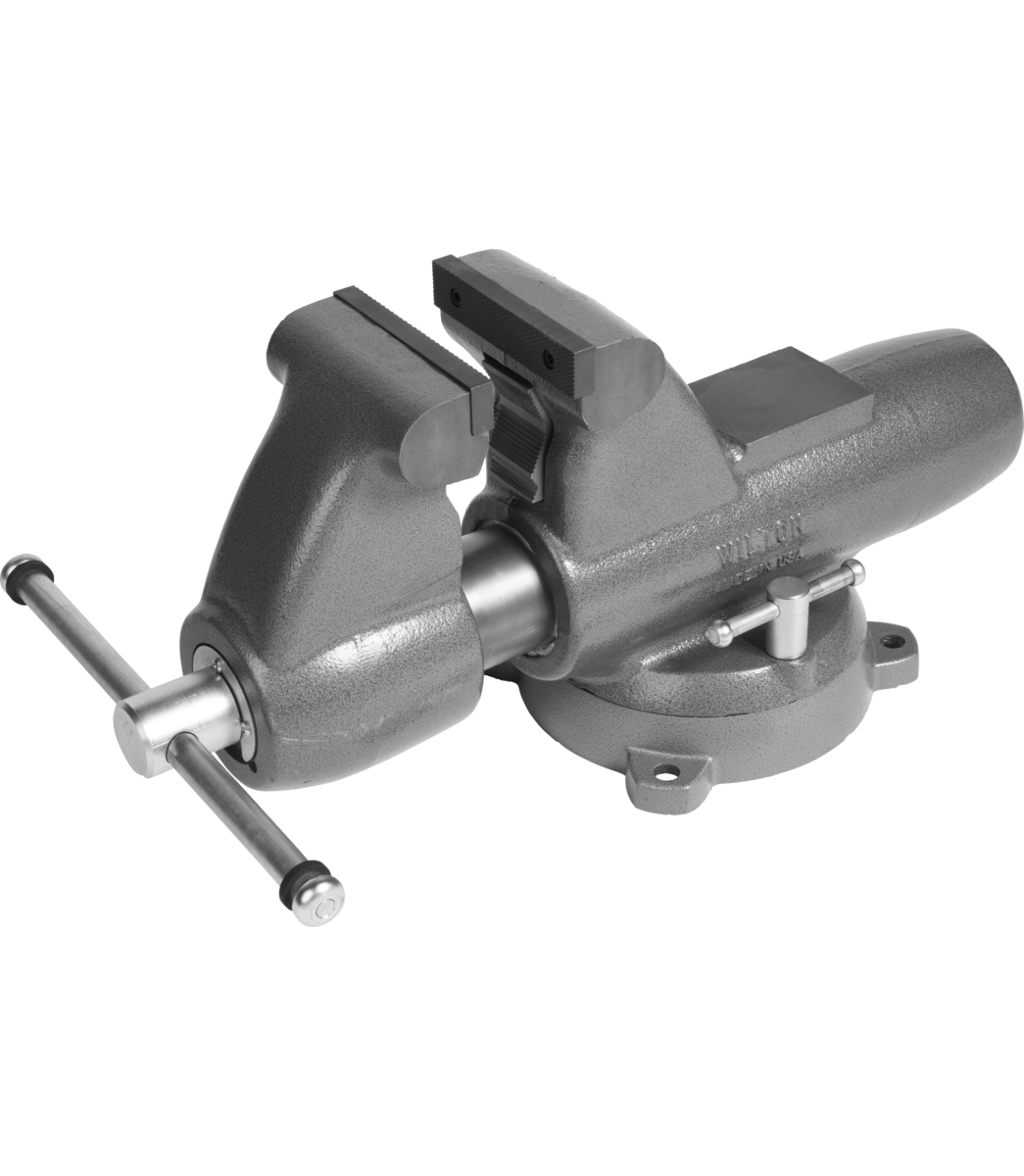 WILTON C3, Combination Pipe And Bench 6" Jaw Round Channel Vise with Swivel Base