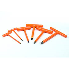 6Pc T-Handle Hex Wrench Set  (P/N HKS-6T380)