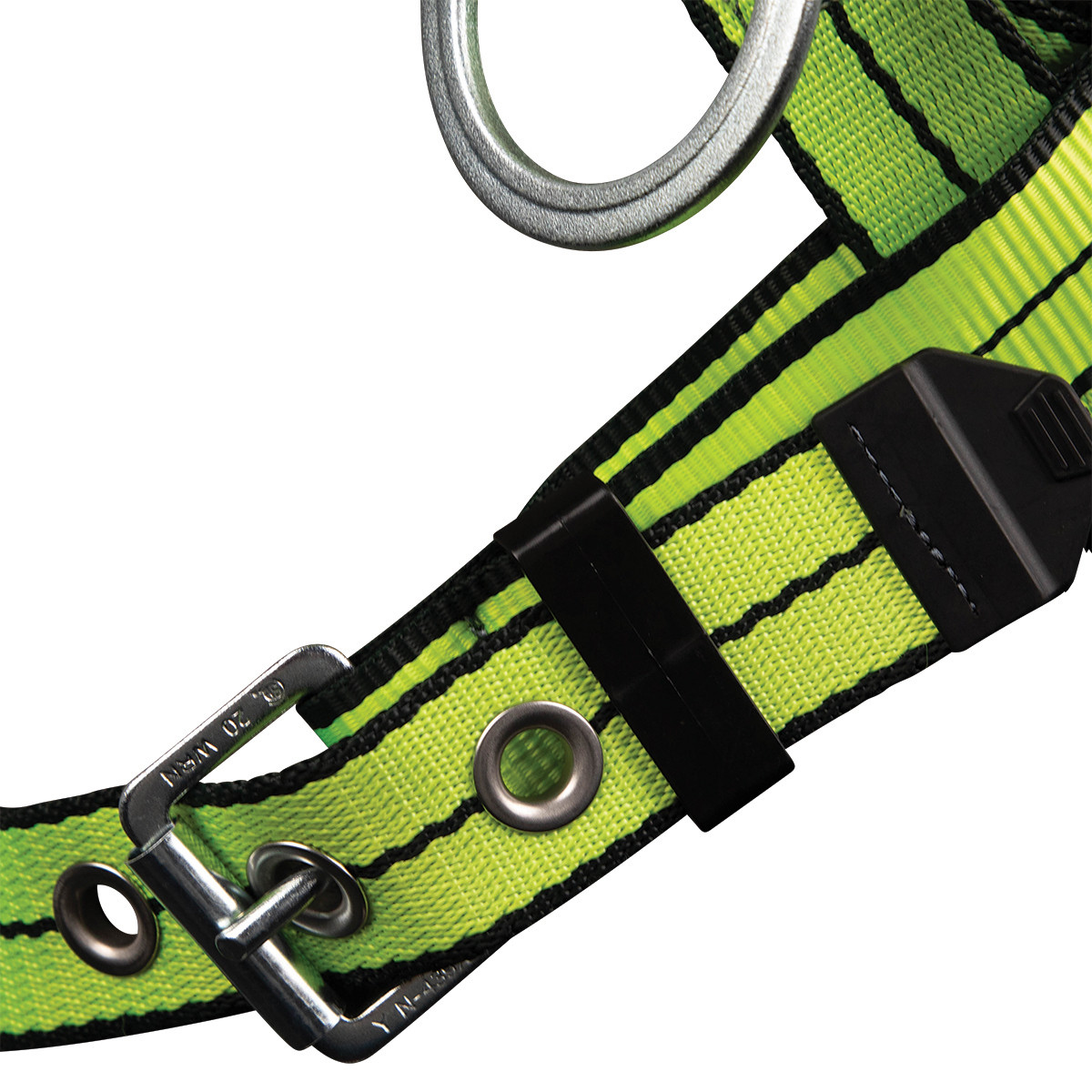 SafeWaze PRO+ Full Body Harness: 3D, QC Chest, TB Legs  (3X)