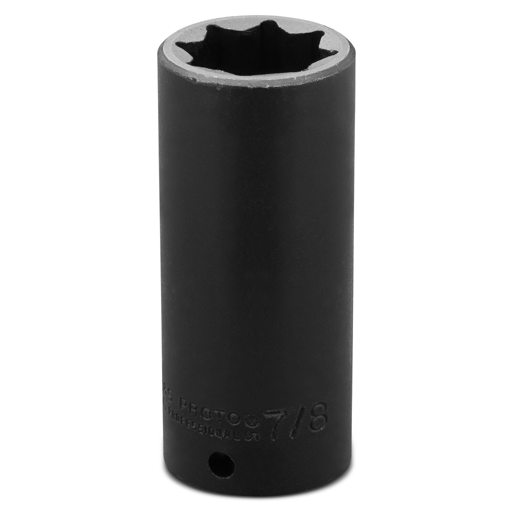 Proto® 1/2" Drive Deep Impact Socket 7/8" - 8 Point 1/ea