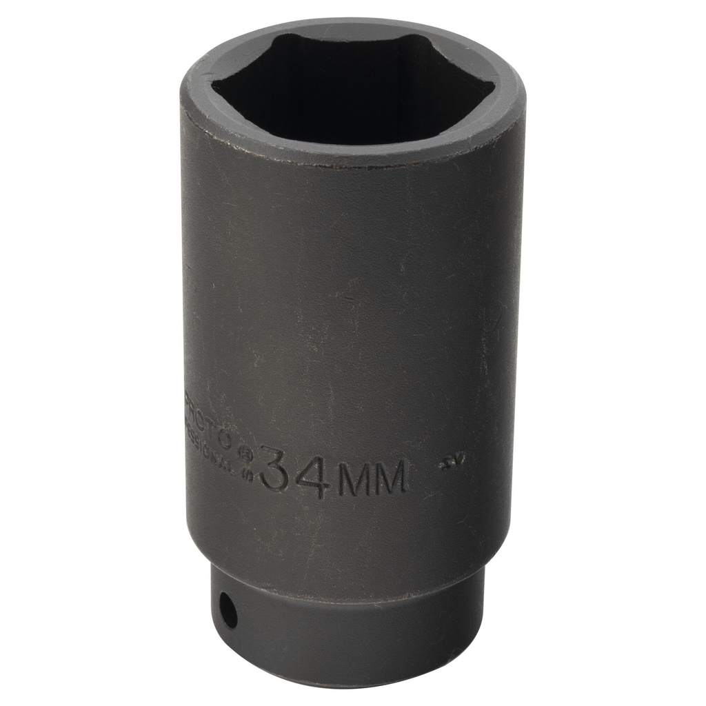 Proto® 1/2" Drive Deep Impact Socket 34 mm - 6 Point 1/ea