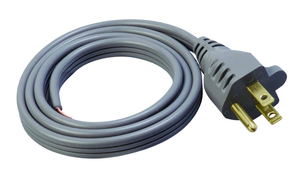 Southwire 3ft 16/3 SPT-3 -Straight Power Supply Cord - Flat SPT-3 Construction (Grey) 25/BX