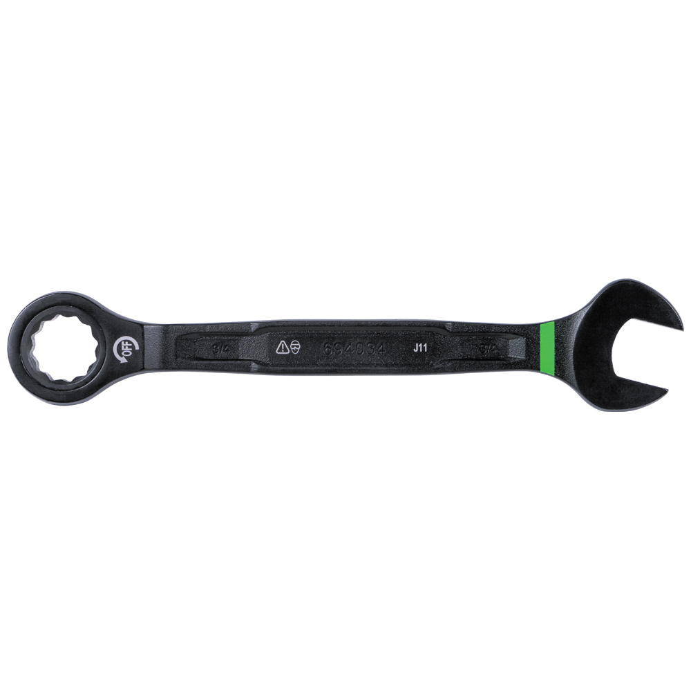 90-Tooth Ratcheting Combo Wrench Set, SAE, 8-Piece