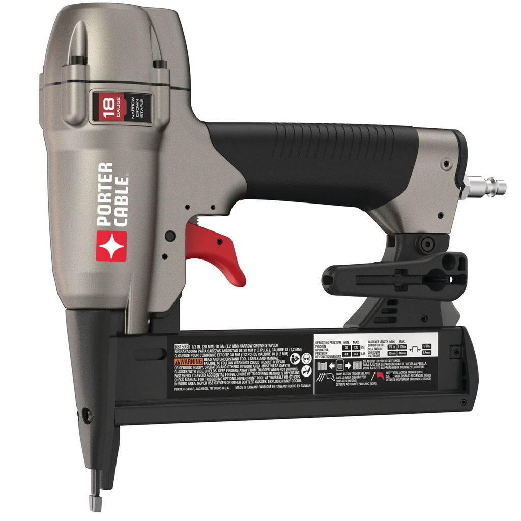 PORTER CABLE 18 GA., 1-1/2" NARROW CROWN STAPLER KIT