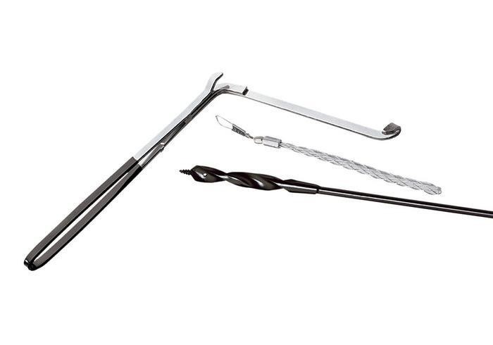 GREENLEE D'VersiBIT® Kit with 9/16" Bit, Placement Tool and Grip for Pulling 1/2" OD Wire