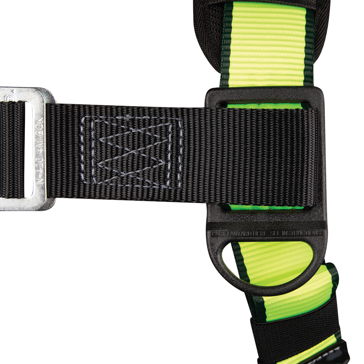 SafeWaze PRO Full Body Harness: 1D, Dorsal Link, MB Chest, TB Legs  (XS)