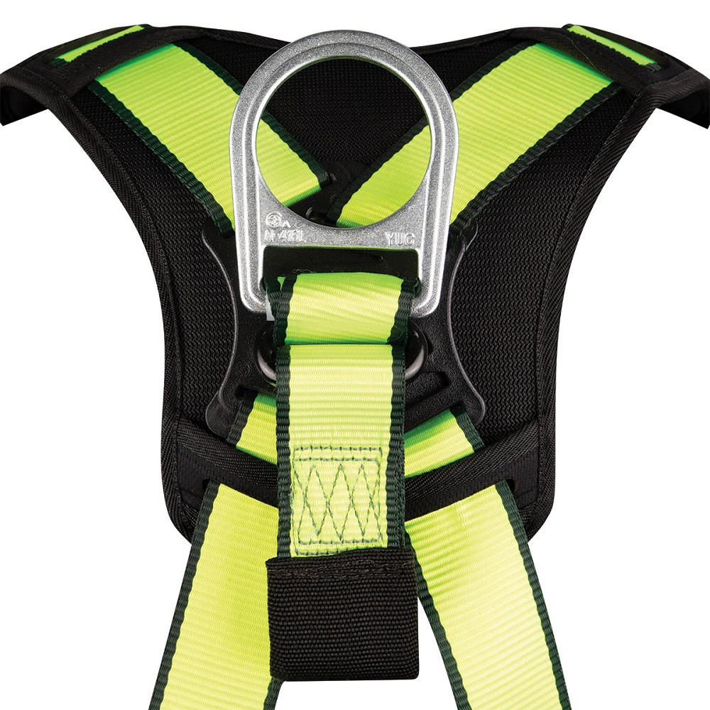SafeWaze PRO Full Body Harness: 1D, Dorsal Link, MB Chest, TB Legs  (XS)