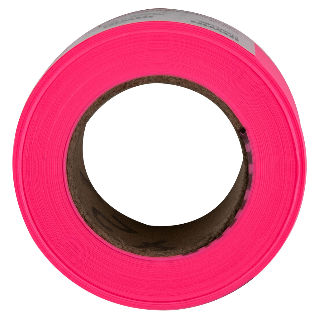 IRWIN TAPE 150' FLSCNT PINK FLAGGING