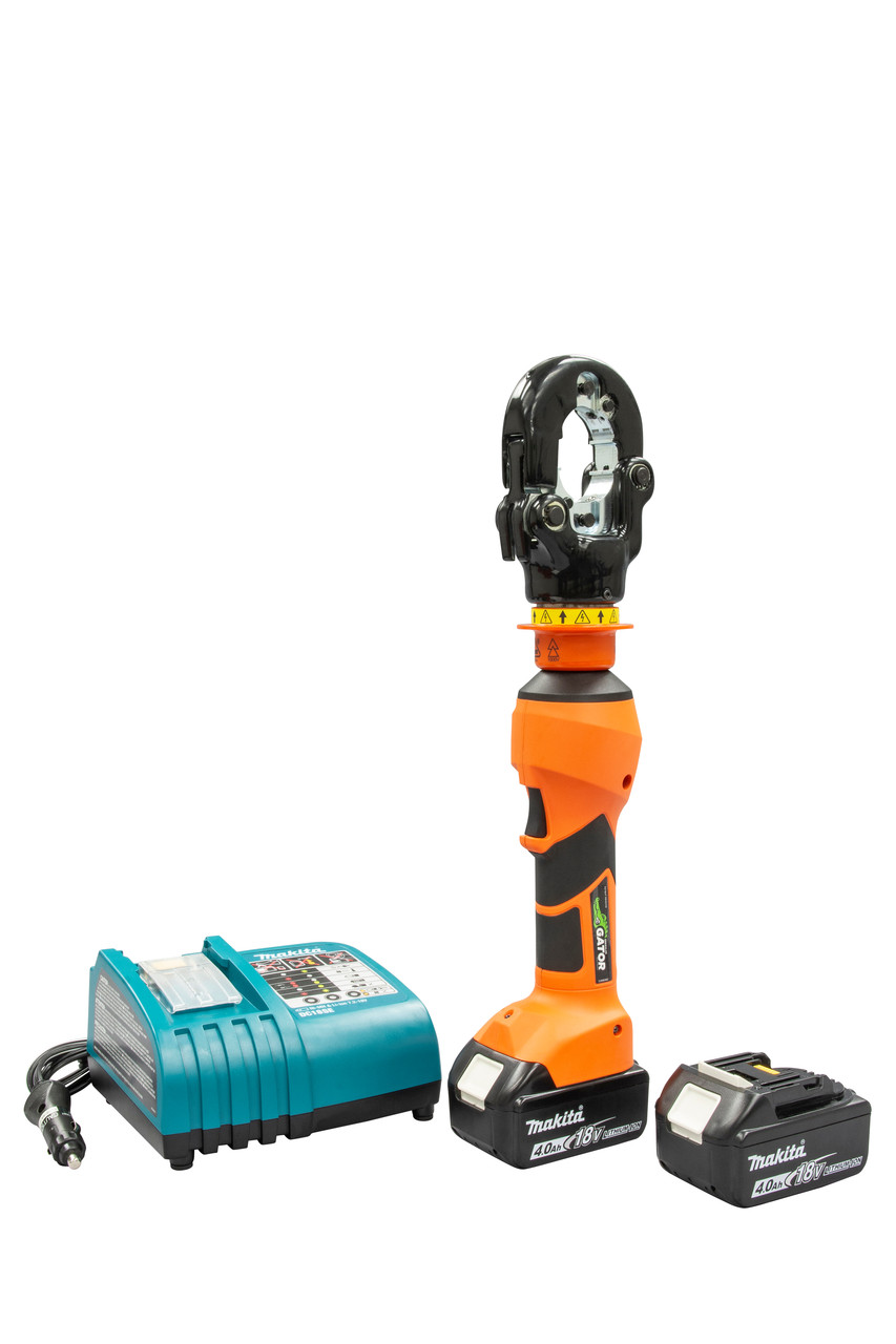 GREENLEE 6 Ton Insulated Crimper with 622 Head and 12V Charger