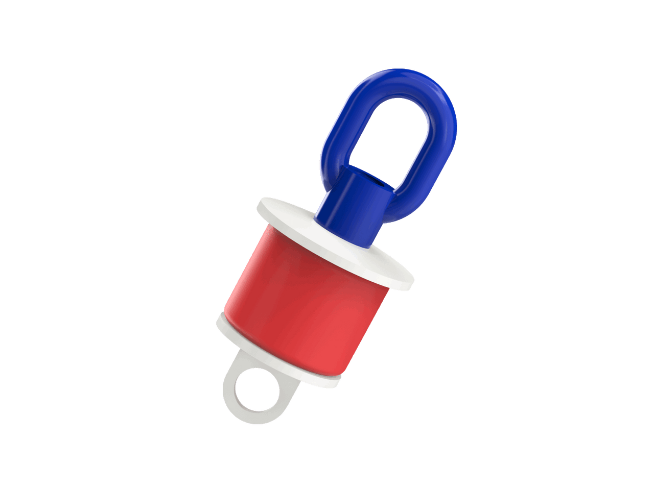 CAL AM KWIKIE PLUGS KWIKIE SOLID STEM EXPANDABLE PLUG 1-1/2", LOOP NUT 50/CS