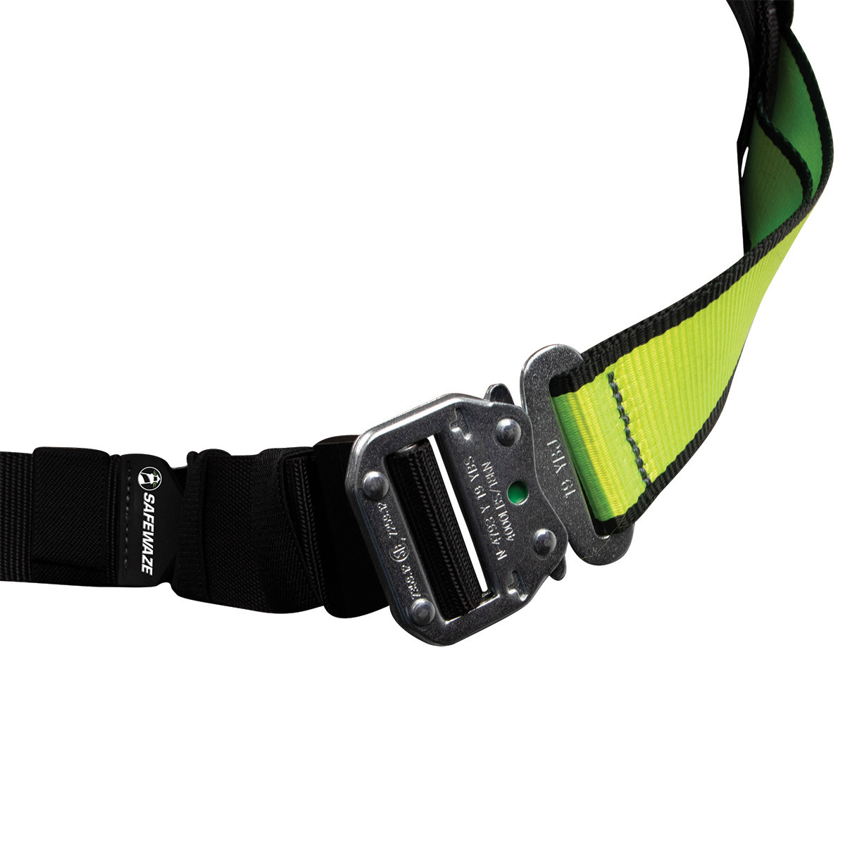 SafeWaze PRO Construction Harness: 3D, QC Chest, QC Legs  (L)