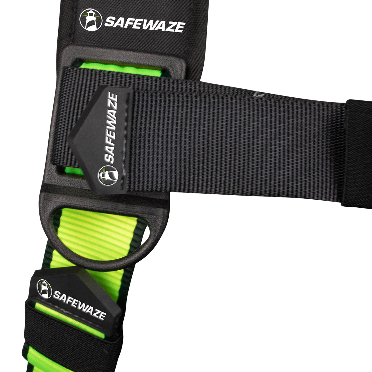 SafeWaze PRO Construction Harness: 3D, QC Chest, QC Legs  (L)