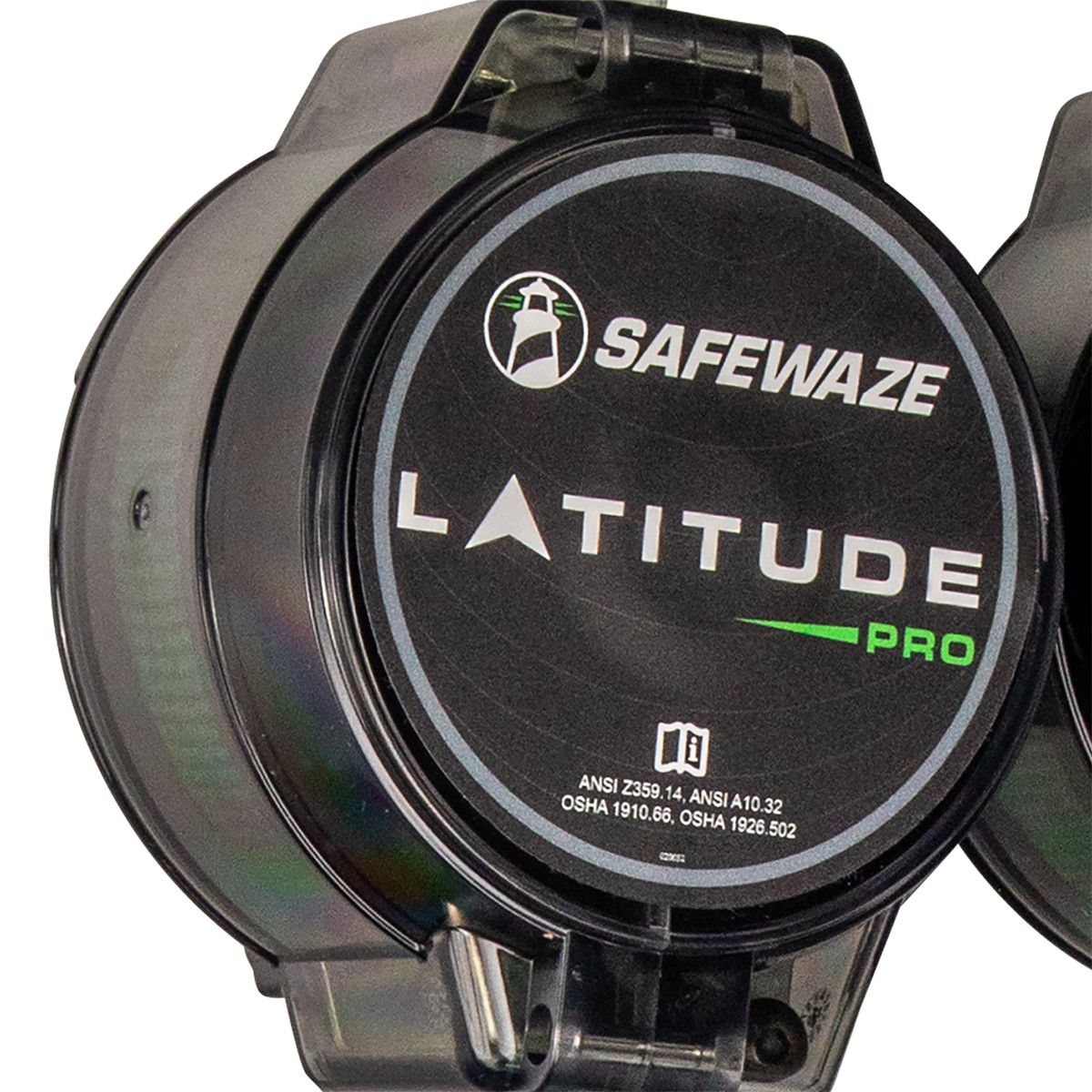 SafeWaze Latitude Pro 7' Tie-Back Dual Web SRL: FS-EX313, Triple Lock Carabiner, 40" Tie-back