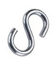 S HOOKS,#62 Z/P,50/CTN