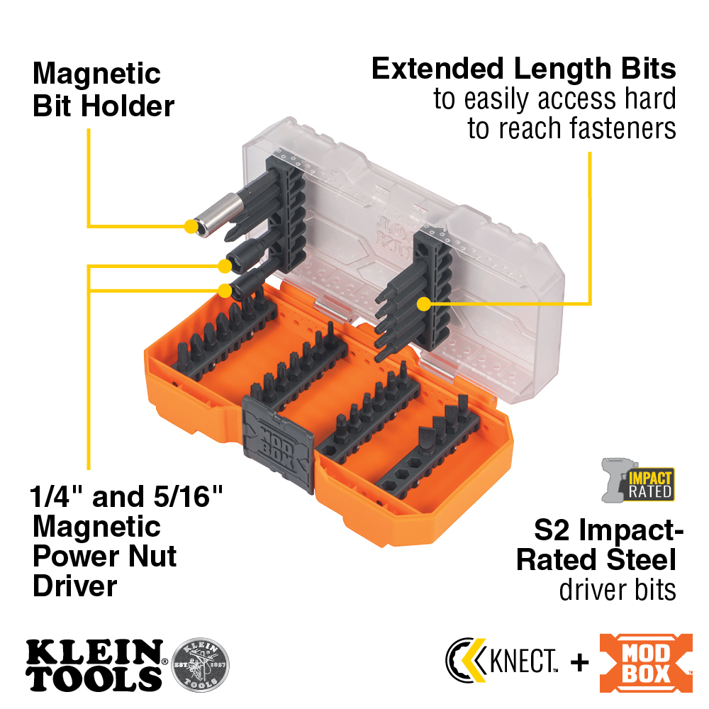 Impact Driver Bit Set, 35-Piece