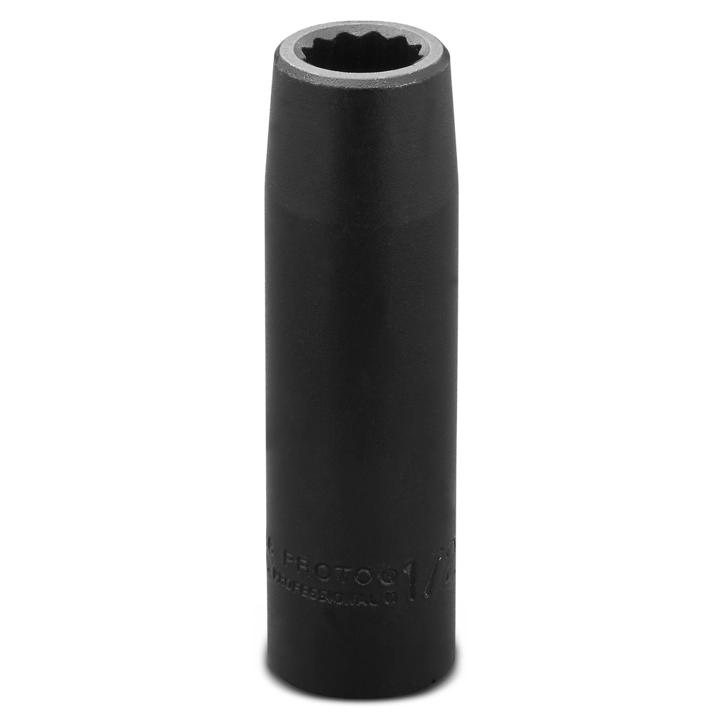 Proto® 1/2" Drive Deep Impact Socket 1/2" - 12 Point 1/ea