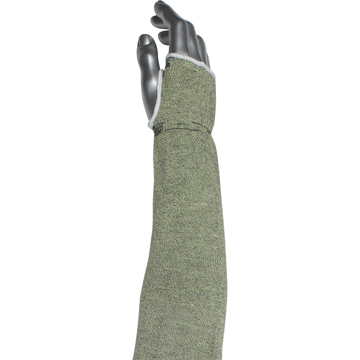 Kut Gard® MSHA13-T  Cut Resistant Sleeve, Size 18", Green, ANSI A3
