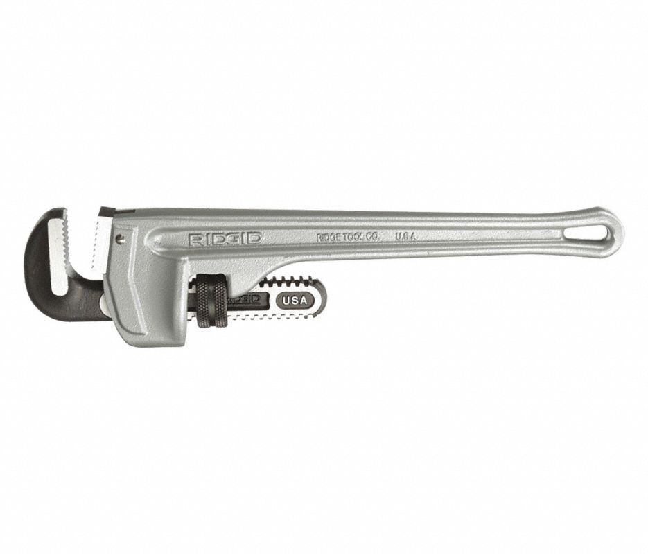 Ridgid 14" Aluminum Straight Pipe Wrench 1/EA