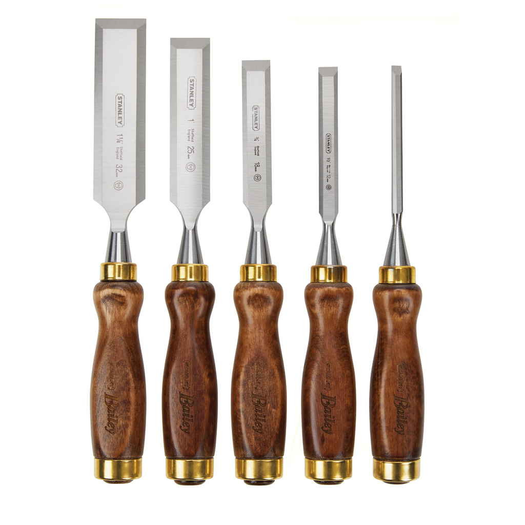 STANLEY BAILEY® 5PC CHISEL POUCH