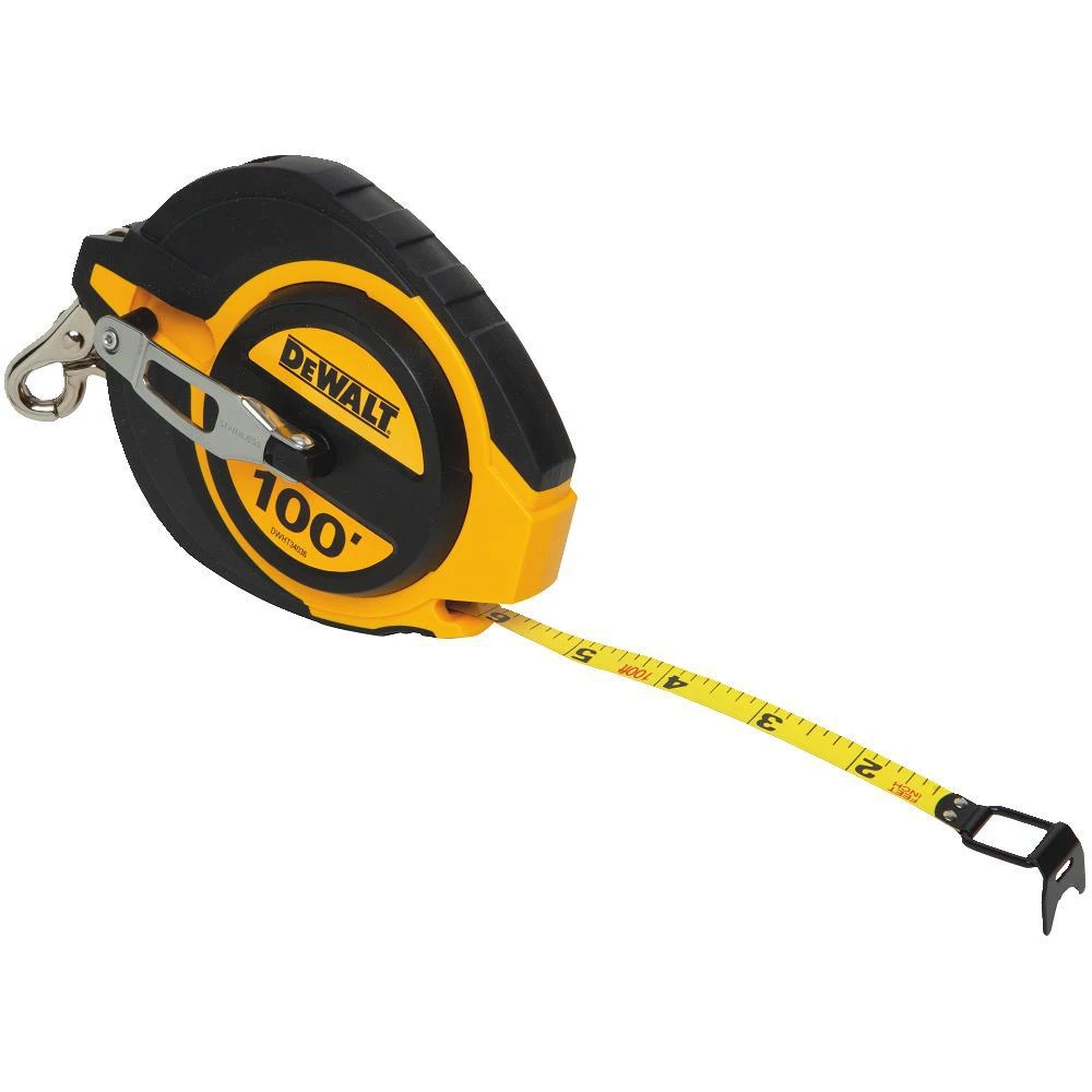 DEWALT 100 Ft Closed Case Long Tape