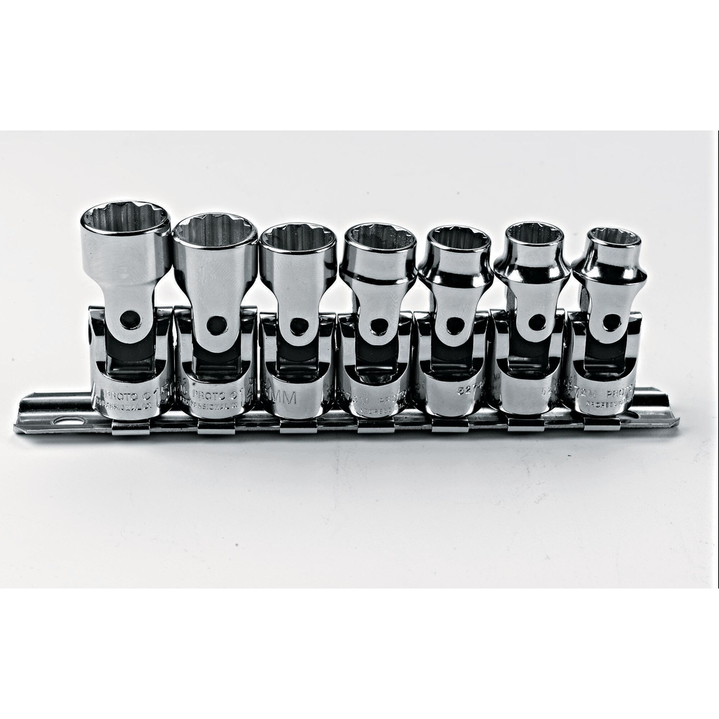 PROTO Set Skt 3/8 Dr 7Pc 12Pt M