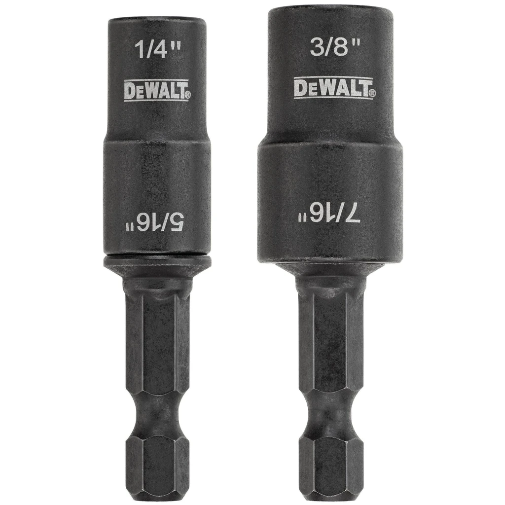 DEWALT 1/4" + 5/16" & 3/8" + 7/16" Double Ended Nut Driver Set