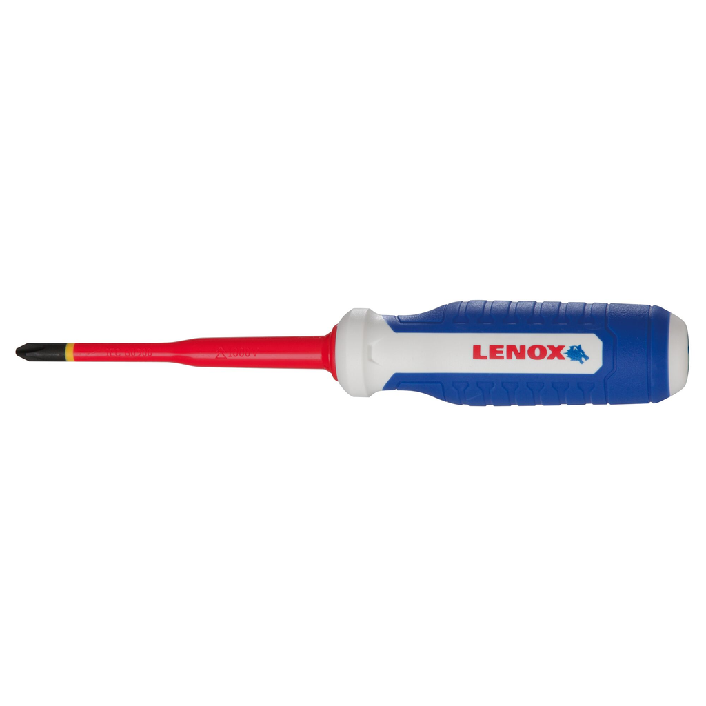 LENOX Tools Screwdriver Set, Slim Blade, Insulated, 2-Piece