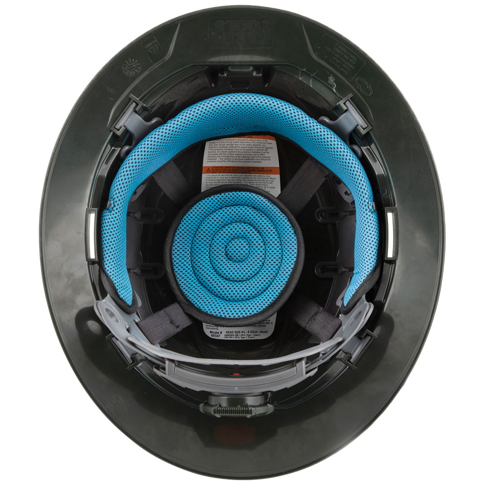 Hard Hat, Premium KARBN™ Pattern, Vented Full Brim, Class C, Lamp