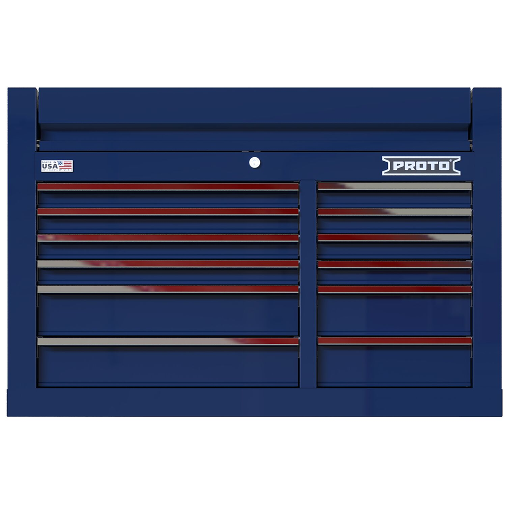 PROTO 42 In 12 Drawer Top Chest Blue
