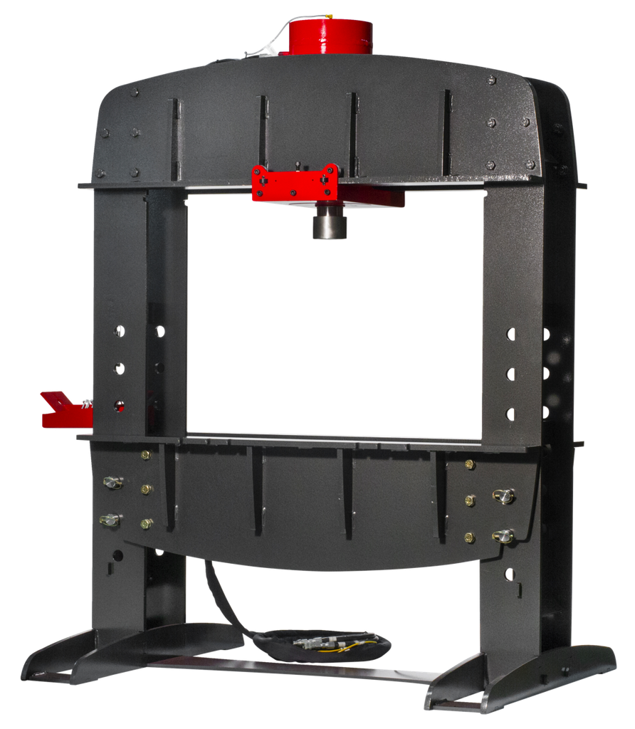 110 Ton Shop Press with PLC and Portable Power Unit 230V, 1Ph