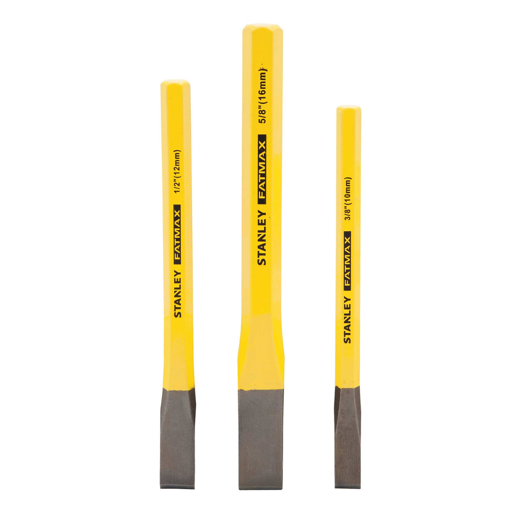 STANLEY FM 3PC COLD CHISEL SET