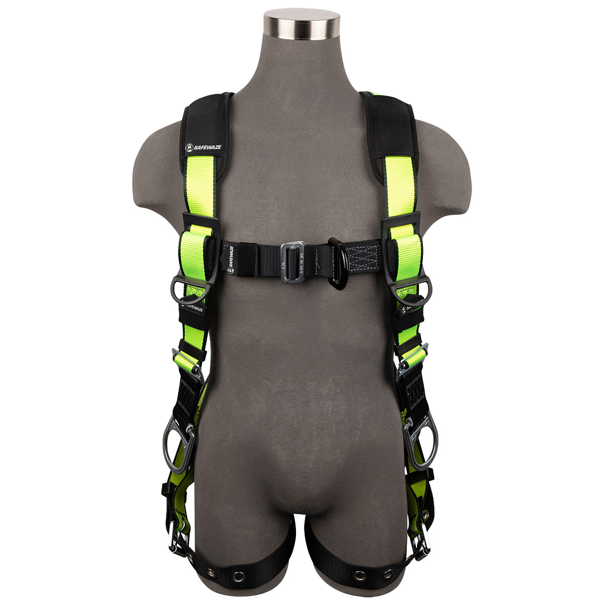 SafeWaze PRO Full Body Harness: 3D, MB Chest, FD, TB Legs  (2X)