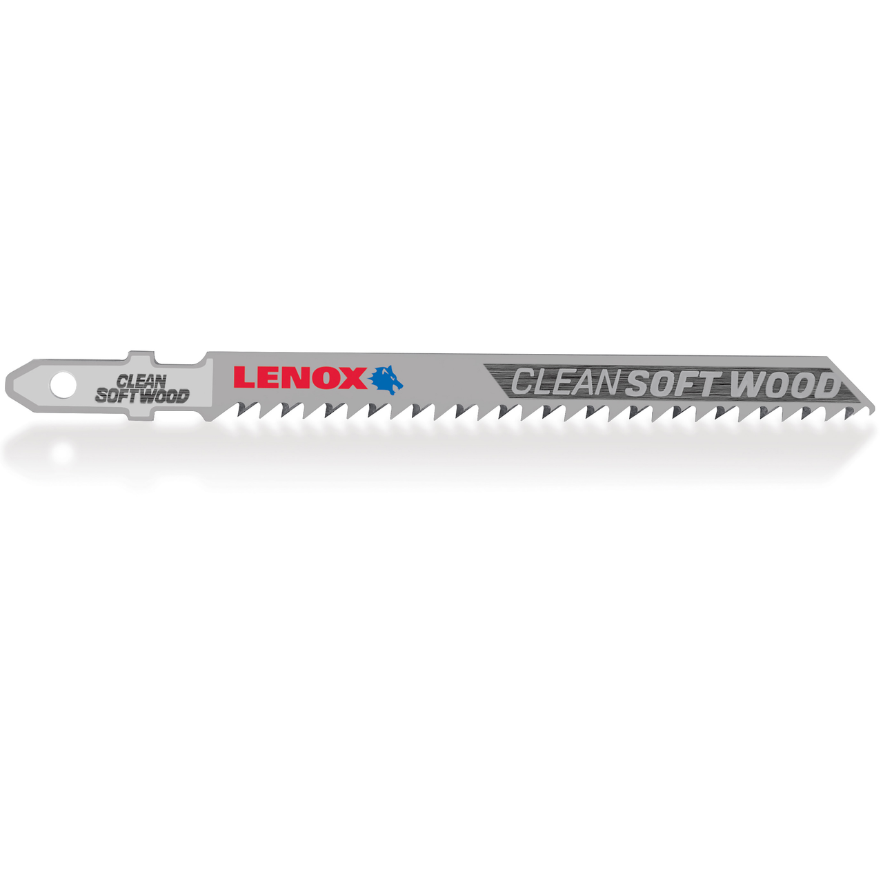 LENOX T-Shank CLean Wood Cutting Jig Saw Blade, 4" X 5/16" 10 TPi, 25 Pack