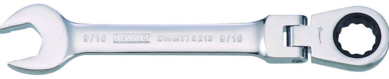 DEWALT 001Pc Flex Ratcheting Comb. Wrench-9/16
