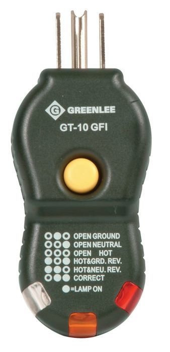 GREENLEE Tester, Circuit GFI