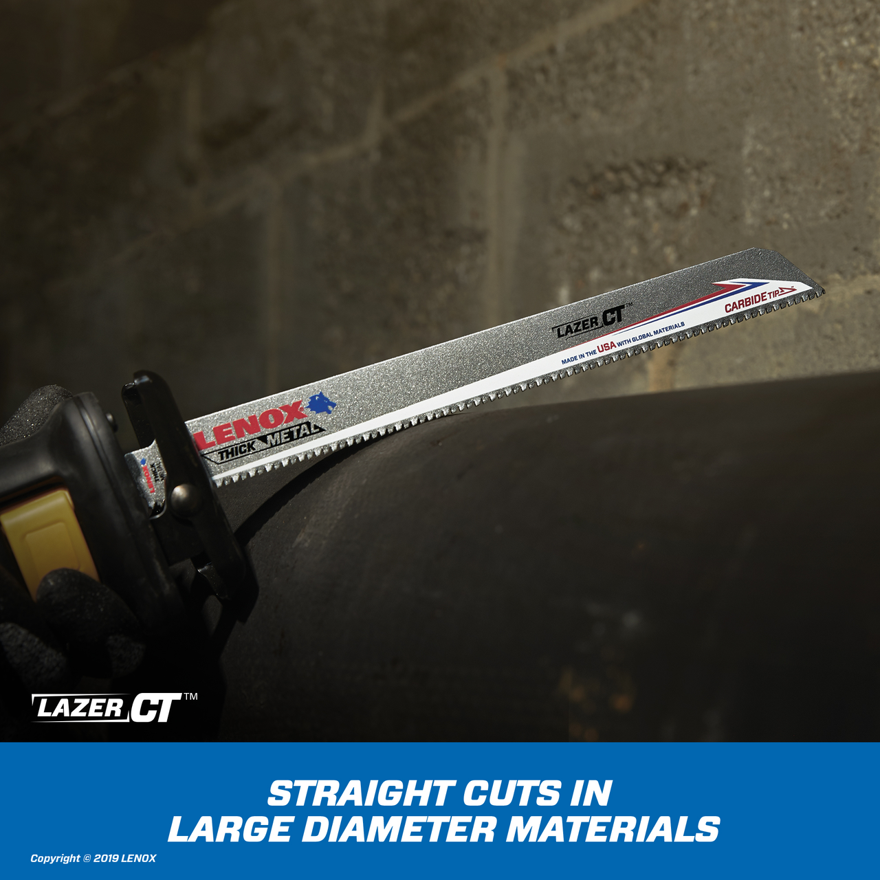 LENOX Ct 6-In 8TPi Recip Bld 3-Ct