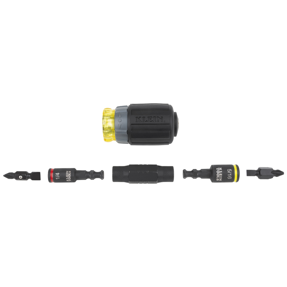 KNECT™ 7-in-1 Ratcheting Impact-Rated Stubby Screwdriver/Nut Driver