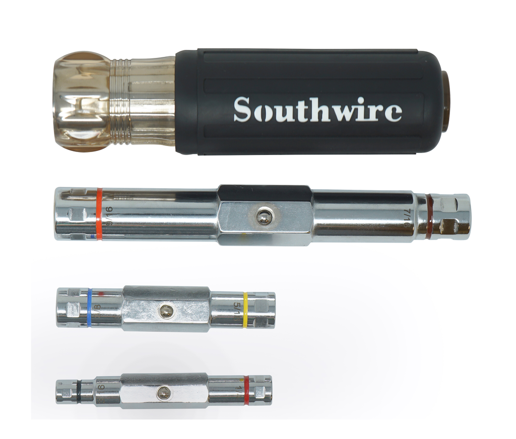 SOUTHWIRE ND6N1HD, 6 IN 1 NUT DRIVER HVY DTY (TRI)