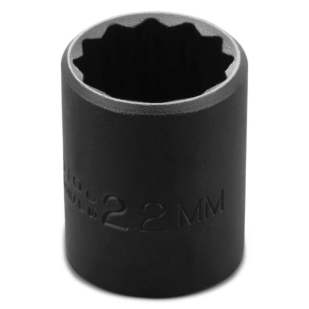 Proto® 1/2" Drive Thin Wall Impact Socket 22 mm - 12 Point 1/ea